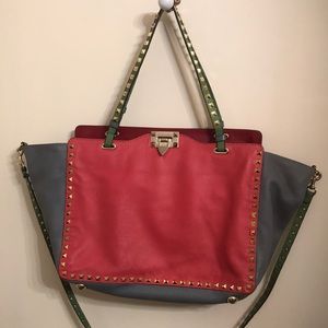 Valentino leather RockStud bag